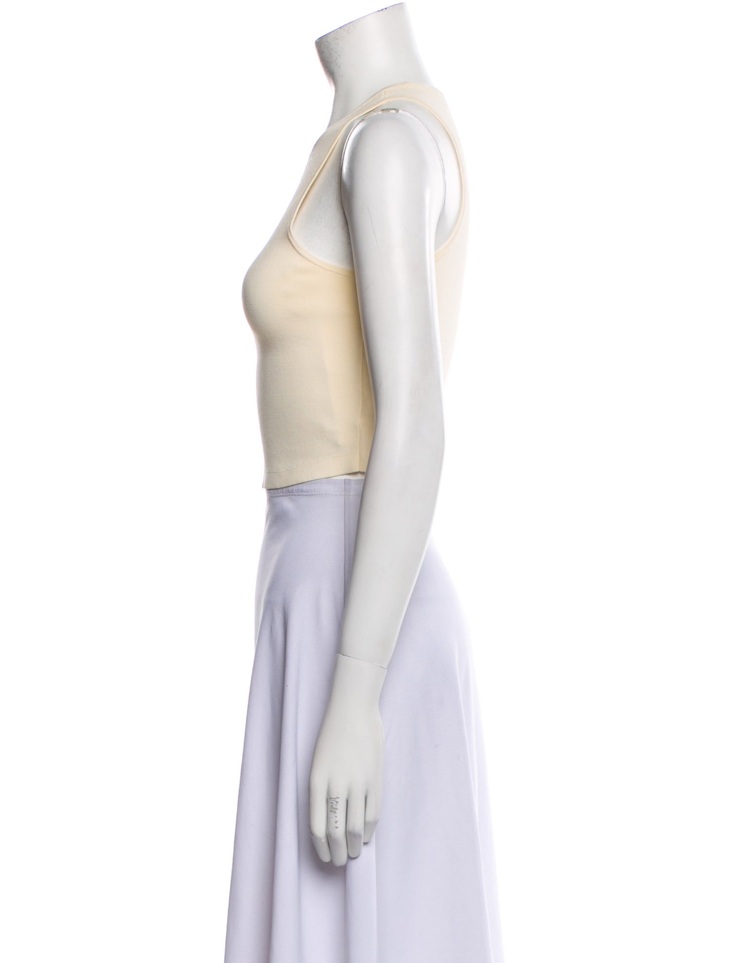 A.L.C. Halterneck Sleeveless Crop Top